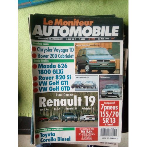 Le Moniteur Automobile 1004