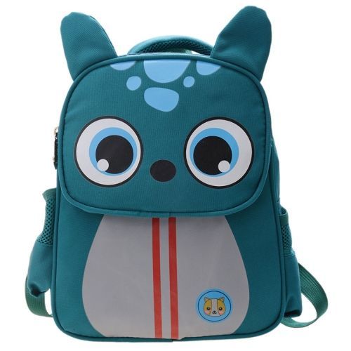 Sac à dos animal pour enfants, sac à dos de loisirs éclaircissant pour étudiants, vert