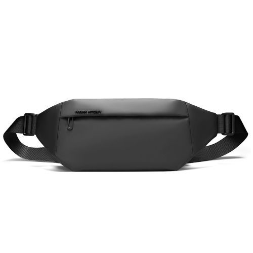 MARK RYDEN petit sac de poitrine hommes décontracté sport sac de messager sac à bandoulière élégant noir 7999
