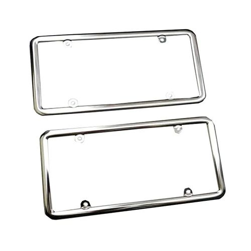 Cadre De Plaque De Planificateur De Voiture Standard,Support De Plaque D'immatriculation,Adapté Aux États-Unis,Canada,Véhicules,2 Pièces