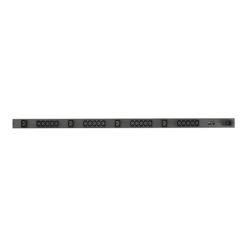 Vertiv Geist Basic VP7552 - Unité de distribution secteur (rack-montable) - CA 230 V - 3.6 kW - entrée : IEC 60320 C20 - connecteurs de sortie : 24 (20 x IEC 60320 C13, 4 x IEC 60320 C19) - 0U -...