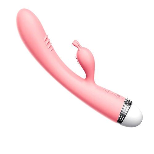 Vibromasseur Rabbit Rose Vintage 10 Vitesse Usb - Toz-053bpnk