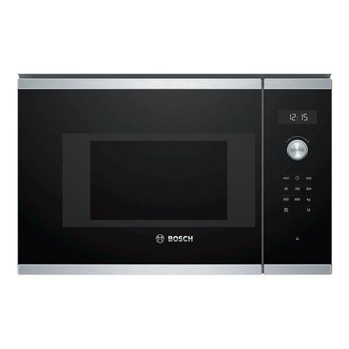 Bosch Serie | 6 BFL524MS0 - Four micro-ondes monofonction - encastrable - 20 litres - 800 Watt - acier inoxydable