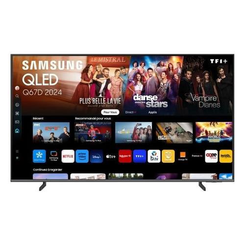 Samsung - TV QLED TQ43Q67D 4K UHD AI Smart TV 2024 - Multicolore