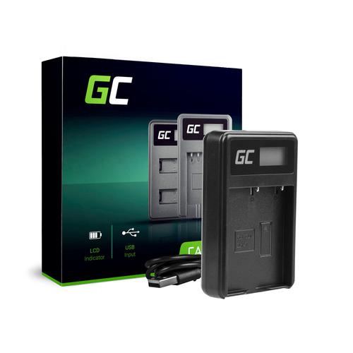Green Cell® BCH-1 Chargeur pour Olympus BLH-1 Batterie et Om-D E-M1 Mark II, Grip HLD-9 Caméras (5W 8.4V 0.6A Noir)