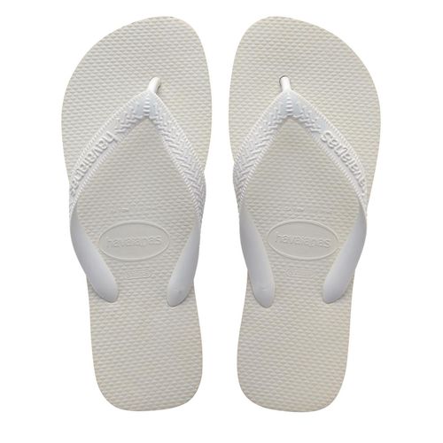 Havaianas Top Tongs Claquettes Basique Entres Doigts Fille Couleur Blanc