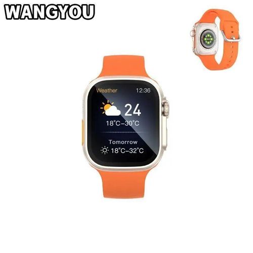 Montre Connectée Kl201 Pour Les Hommes Et Les Femmes,Étanche,Moniteur De Rythme Cardiaque Et D'activité Physique,Pour Les Téléphones Android Et Ios - Type Kl201 Orange #B