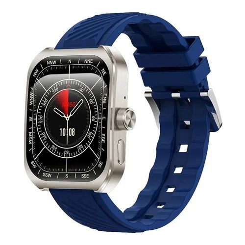 Montre Intelligente Z88 Pro Pour Homme,Grand Écran Hd 2.1 "",Suivi Gps,Appel Bluetooth,Sports De Plein Air,Traqueur De Fitness - Type Bleu