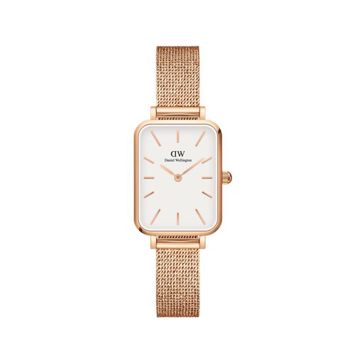 Montre Femme Daniel Wellington Quadro En Acier Rose
