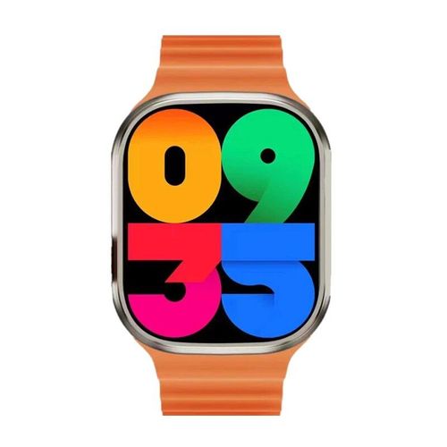 Montre Connectée Hk9 Ultra 2 Amoled Pour Homme,Appareil Mise À Niveau,Chatgpt,Ndavid,2 Go,Dean Dynamic Island,Ai,Pour Android,Ios,2024 - Type Orange