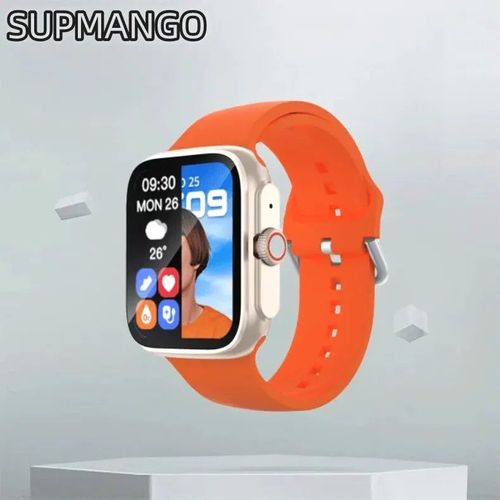 Montre Connectée T187 Avec Écran Tactile Pour Homme Et Femme,Montre De Sport,Fitness,Bluetooth,Android,Ios,1,68"" - Type T187 Orange