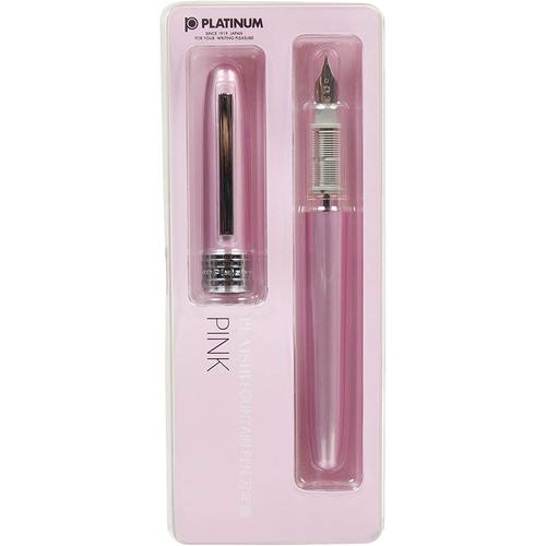 Stylo Platinum Pen Pgb-1000 ?21 Rose Pinceau Fin Expédié Depuis Japon