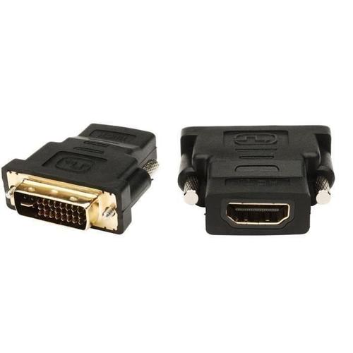 Adaptateur DVI-D Male 24+5 Pins vers HDMI Femelle Go57060