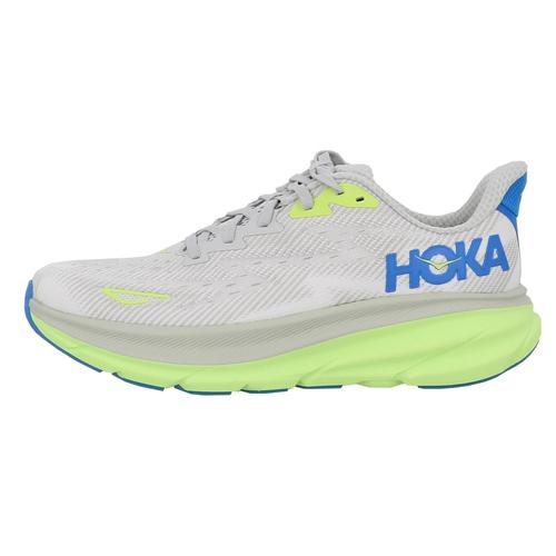 Chaussures Running Trail Hoka Clifton 9 Vert Fluorescent