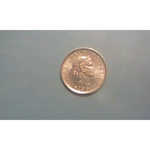 Suisse,5 Centimes 1965 B