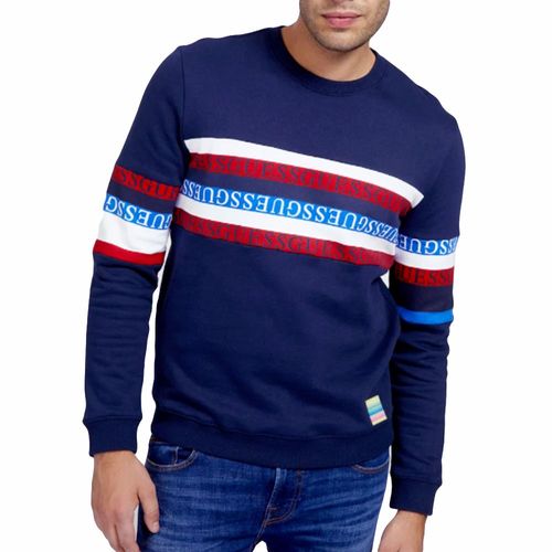 Sweat Guess Original Vintage Homme Bleu