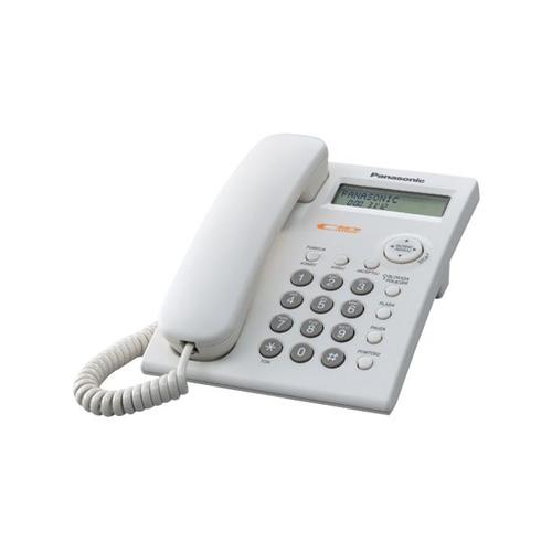 Panasonic Kx-tsc11 Téléphone Dect Identification De L'appelant Blanc