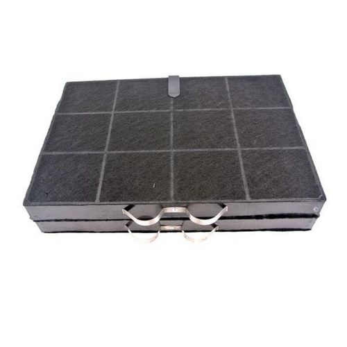 SOS Accessoire Lot de 2 filtres charbon rectangulaire type 38 DKF38 pour Hotte 481948048338 BAUKNECHT BOSCH IKEA WHIRLPOOL NEFF SIEMENS WHIRLPOOL Hotte (481948048338 BAUKNECHT BOSCH IKEA WHIRLPOOL NEF
