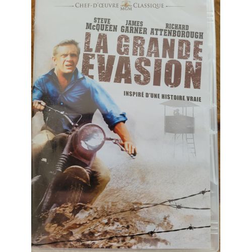La Grande Evasion De John Sturges Avec Steve Mc Queen, James Coburn, Charles Bronson, James Garner, Richard Attenborough