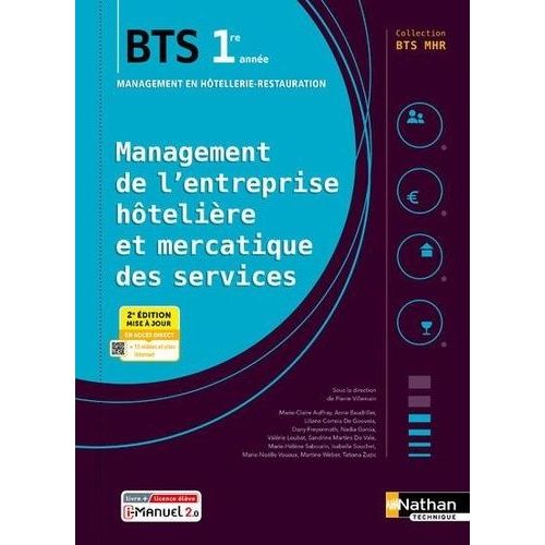 Management De L'entreprise Hôtelière Et Mercatique Des Services Bts Mhr 1re Année