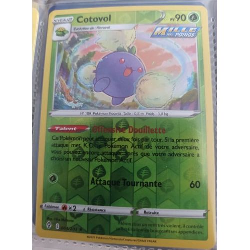 Cotovol Reverse Epée Bouclier Evolution Céleste 4/203