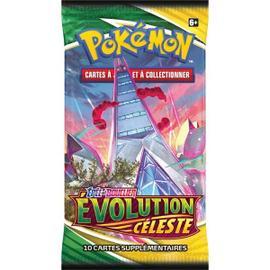 Cartes Pokémon - Épée et bouclier - Évolution Skies (Paquet de 10)