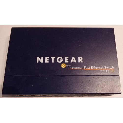 SWITCH NETGEAR FS108 8 Ports 10/100Mbps