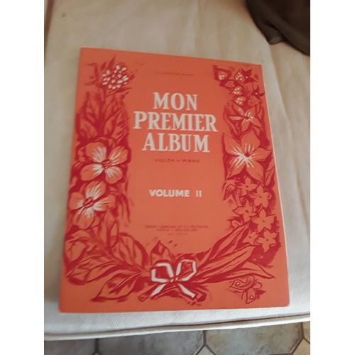 Mon Premier Album Vol 2 Violon Lemoine Espejo