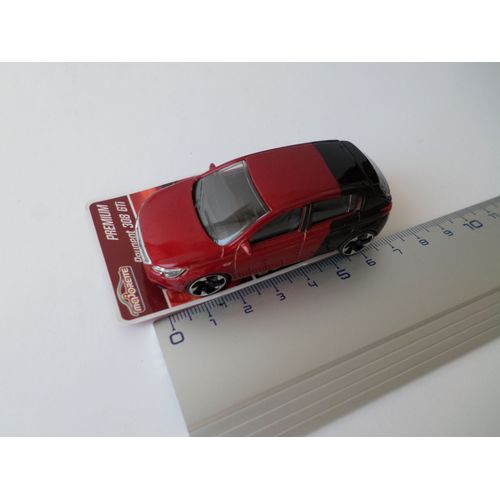 Peugeot Berline Modele 308 Gti Rouge / Noir-Majorette