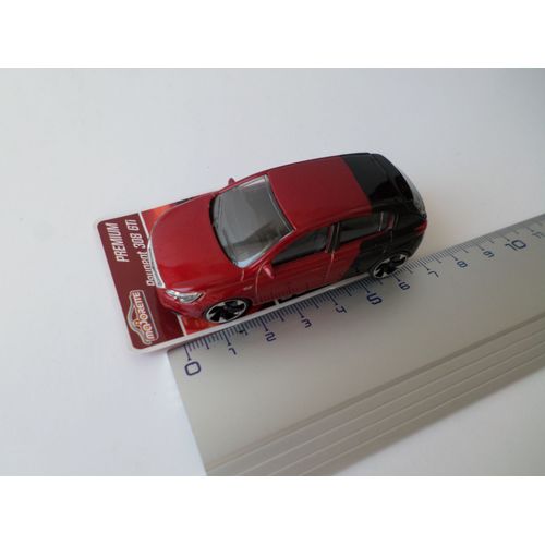 Peugeot Berline Modele 308 Gti Rouge / Noir-Majorette
