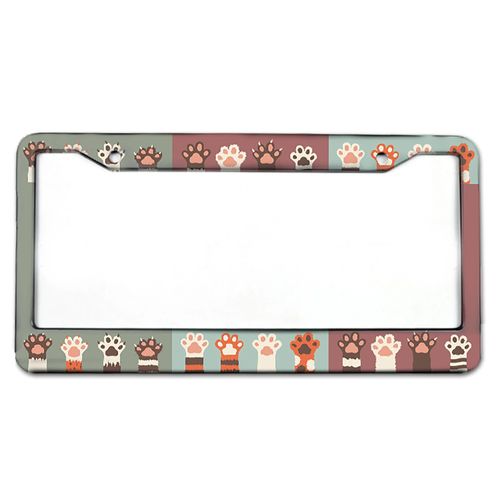 Cadre De Plaque D'immatriculation En Alliage D'aluminium,Spécification Américaine,Canada,Mexique,Général,1 Pc - Type 17