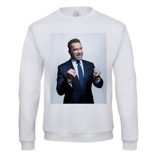 Sweat Shirt Homme Arnold Schwarzenegger Body Building Gouverneur