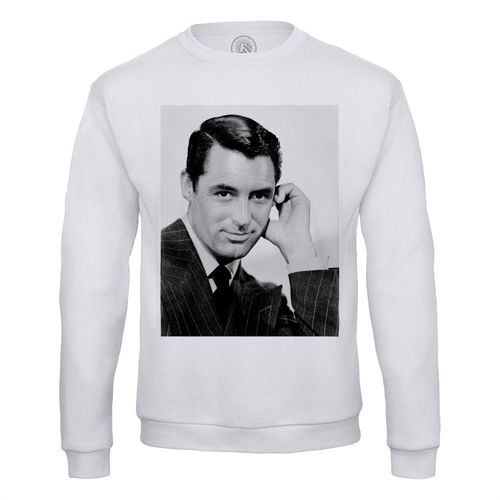 Sweat Shirt Homme Cary Grant Acteur Celebrite Hollywood Vintage