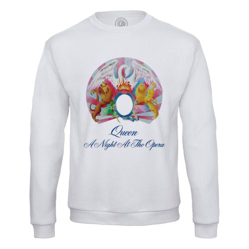 Sweat Shirt Homme Queen Freddy Mercury A Night At The Opera Rock 80's