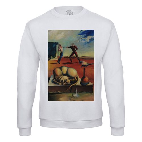 Sweat Shirt Homme Asset Episode With Dog Peinture Surrealisme Antonio Dacosta 1941