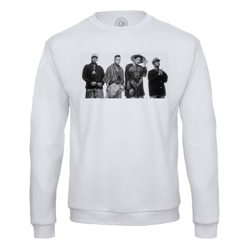 Sweat Shirt Homme A Tribe Called Quest Photo Noir Et Blanc Rap Hiphop 90's Vintage