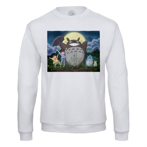 Sweat Shirt Homme Mon Voisin Totoro Dessin Foret Miyazaki Enfant Dessin Anime