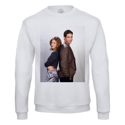 Sweat Shirt Homme Friends Jennifer Aniston David Schwimmer Serie Tv Sitcom