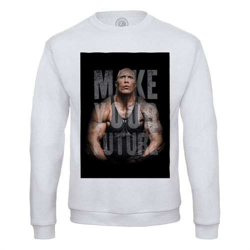 Sweat Shirt Homme The Rock Motivation / Make Your Future