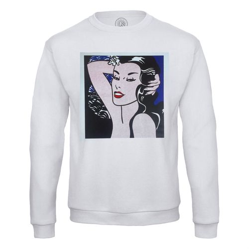 Sweat Shirt Homme Little Aloha / Par Roy Lichtenstein / Pop Art / Comics