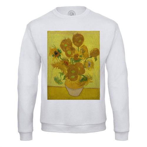 Sweat Shirt Homme Les Tournesols Janvier 1889 Van Gogh Amsterdam Pays-Bas