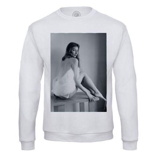 Sweat Shirt Homme Vikki Dougan Actrice Mannequin Star Sex Symbol Sexy