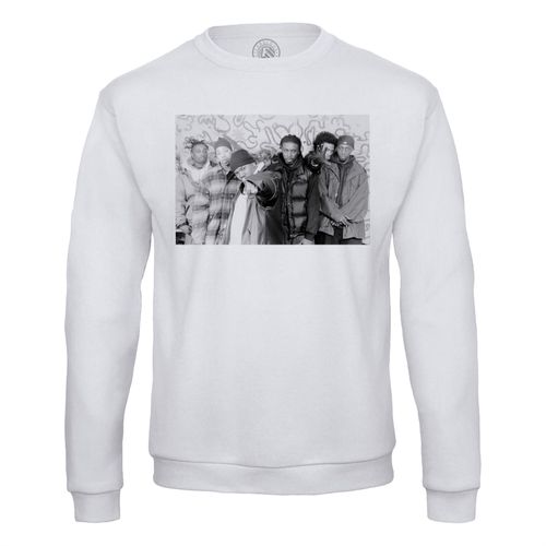 Sweat Shirt Homme Clan Rap Hip Hop Legends East Coast Photo Vintage