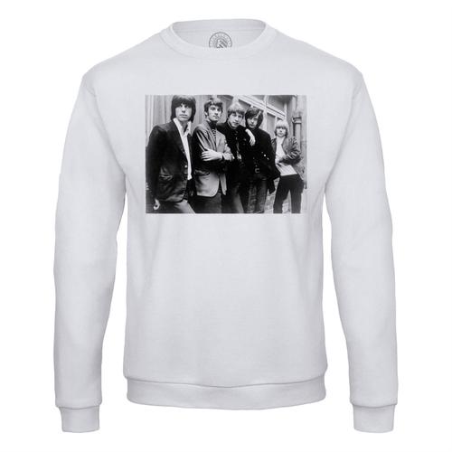 Sweat Shirt Homme The Yardbirds Photo Vintage Eric Clapton Jimmy Page Rock 70's