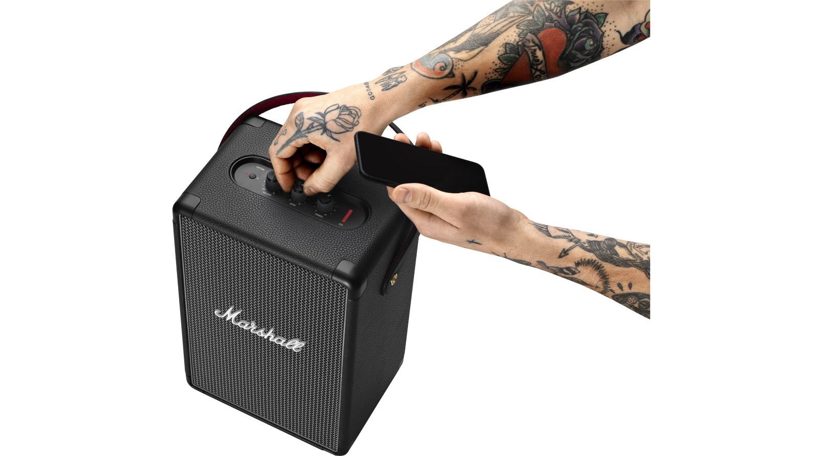Enceinte portable Marshall Tufton Black & Brass image 1 | Rakuten