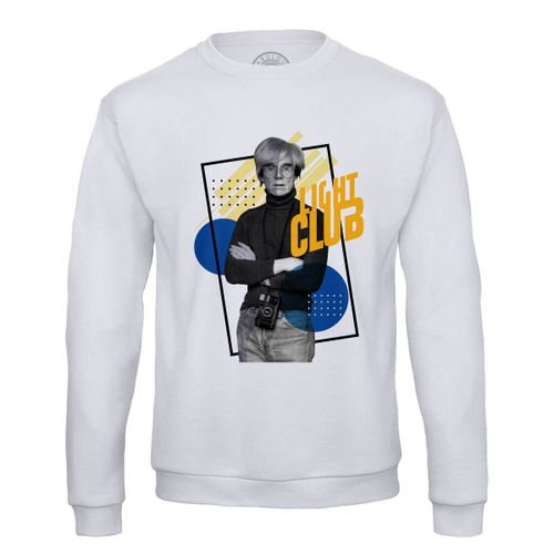Sweat Shirt Homme Light Club Parodie Jeu De Mot Humour Pop Art