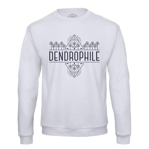 Sweat Shirt Homme Arbres Dendrophile Nature Forêt Mode De Vie