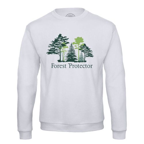 Sweat Shirt Homme Forest Protector Protecteur De La Forêt Nature Amour
