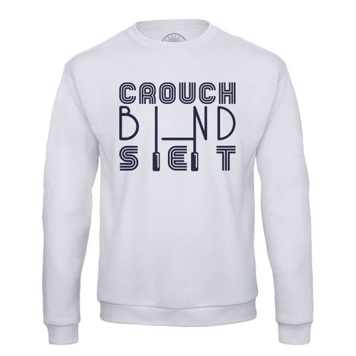 Sweat Shirt Homme Crouch Bind Set Rugby Sport Ballon Xv