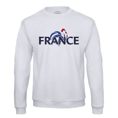 Sweat Shirt Homme France Equipe Nationale Sport Foot Ballon